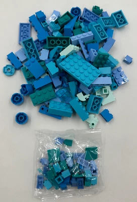 NEW LEGO Assorted Bulk Brick Pack: Light Blue - Image 1 of 2