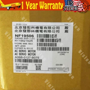 A06B-0127-B075 Quick Delivery Of Brand New Servo Motors A06B-0127-B075 - Picture 1 of 1