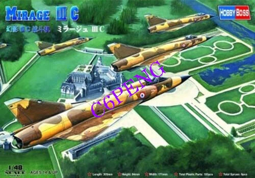 Hobby Boss 80315 1/48 Dassault Mirage IIIC Fighter Model kit - Image 1 of 1