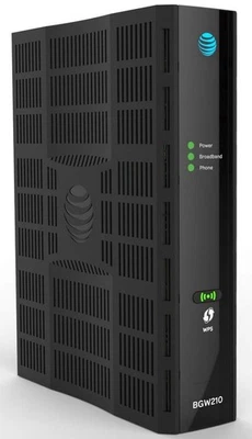 AT&T Arris BGW210-700 802.11b/g/n/ac 400mW Bonded VDSL2 Wireless Voice Gateway 4 - Image 1 of 3