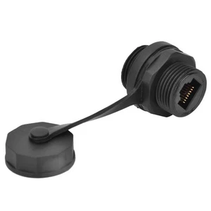 8Pin RJ45 Erweiterungskabelanschluss Wasserdichtes RJ45 -Stecker Haushaltsgeräte - Photo 1/16