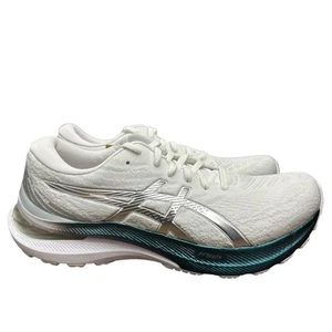 Asics Damen 12 US Gel Kayano 29 Laufschuhe Anthletic Sneaker weiß silber - Bild 1 von 11