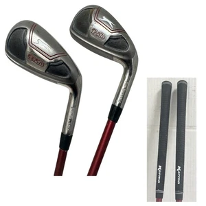 ⚓(2) Slazenger Raw Distance Hybrid/Irons 4h & 5h | L/SNR Flex | New Karma Grips⚓ - Picture 1 of 14