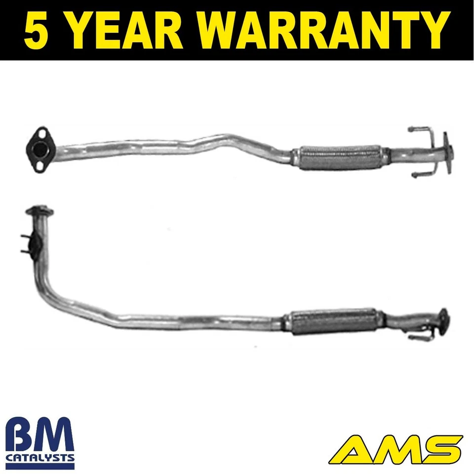 Se adapta a Toyota Starlet 1990-1996 1.3 tubo de escape delantero Euro 2 BM 4708970 Foto 1 de 4