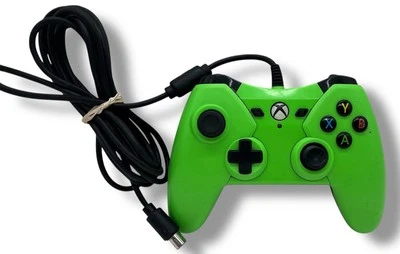 Power A Wired Controller Xbox One Lime Green No Breakaway Cable Tested - Image 1 of 4