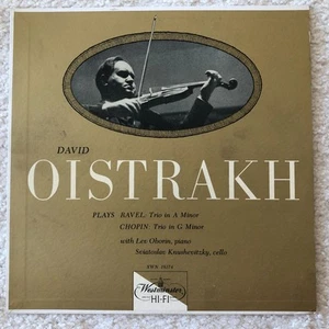 WESTMINSTER XWN 18174 " RAVEL & CHOPIN TRIO " DAVID OISTRAKH - Imagen 1 de 4