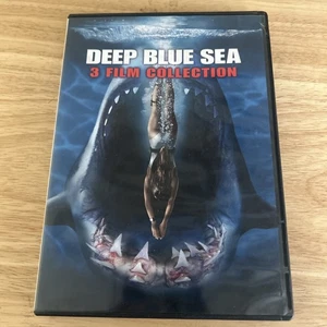 Deep Blue Sea 3-film Collection (DVD) Saffron Burrows - Authentic US Release - Picture 1 of 7