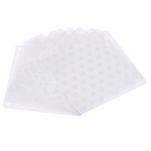 Opakowanie 12 120mm Komputerowe kratki filtracyjne wentylatora Siatka PVC Pyłoszczelna pokrywa obudowy Biała - Zdjęcie 1 z 5