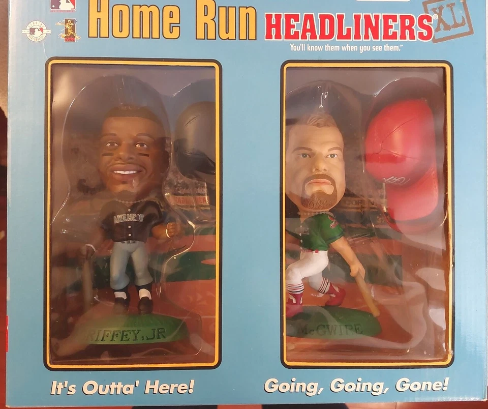 1998 MLB Premier Headliners XL Hideo Nomo & Andres Galarraga COA 1 of 5 000