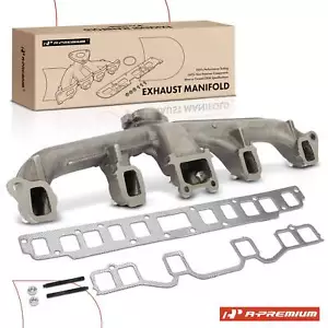 New Exhaust Manifold w/ Gasket for Jeep Cherokee Grand Wagoneer Wagoneer J10 AMC - Foto 1 di 10