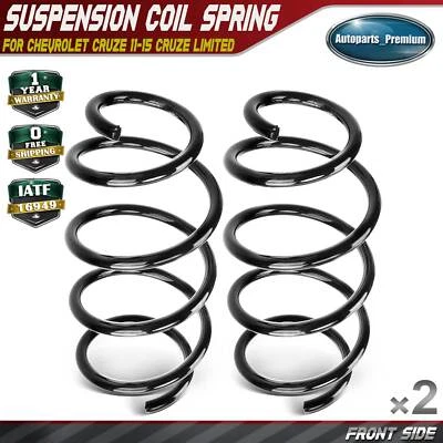 Juego de 2 muelles helicoidales delanteros para Chevrolet Cruze 2011-2015 Cruze Limited 2016 Foto 1 de 4