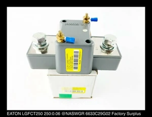 Eaton LGFCT250 Neutral Current Sensor ~ Surplus 250:0.06 Ratio ~ S# 6633C29G02 - Picture 1 of 2