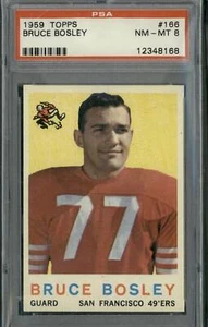 1959 Topps #166 Bruce Bosley - PSA 8 - Picture 1 of 2