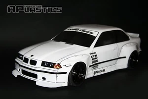 RC Body Car Drift 1:10 BMW 3 E 36 Coupe E36 style APlastics New Shell - Picture 1 of 4