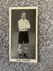 DC THOMSON~FOOTBALL STARS~1957 Tom Finney - Picture 1 of 2