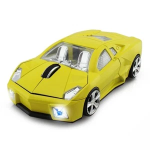 USB 2.4Ghz Wireless Lamborghini car Mouse optical Game PC Laptop Mice LED Gift - Picture 1 of 41