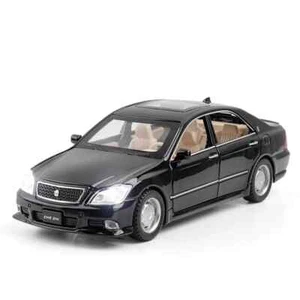 1:32 Toyota Crown alloy car model Diecast toy Vehicle Collection w/ Sound Light - Picture 1 of 19
