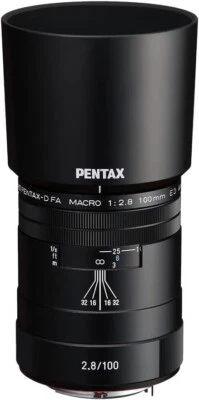RICOH 20320 HD PENTAX-D FA MACRO 100mmF2.8ED AW Telephoto Lens Full Size K Mount - Image 1 of 4
