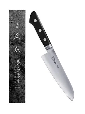 Японский нож сантоку MASAMOTO VG 7 дюймов (180 мм) сделано в ЯПОНИИ, профессия бунка... - Изображение 1 из 4