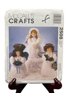 mccalls craft 14 in chenille angel’s sewing pattern 2508 uncut - Picture 1 of 4