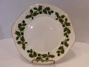 Royal Grafton Noel Henkel Fine Bone China Teller Stechpalme Beeren Weihnachten Urlaub - Bild 1 von 5
