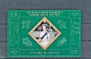 Gibraltar Block 104 Regierungsjubiläum Elisabeth II. ** (mnh) - Picture 1 of 1