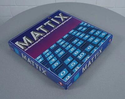 MATTIX ein Rechenspaß für Taktiker mit 5 Schwierigkeitsgraden im Karton 80er J. - Bild 1 von 4