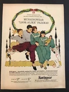 1953 Munsingwear "Look-Alike" Pajamas - Picture 1 of 1