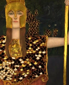 Impresión o lienzo - Palas Atenea de Gustav Klimt - Imagen 1 de 1