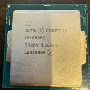 Intel Core i5 6600K 3.50 GHz Quad Core Desktop Processor CPU - Picture 1 of 2