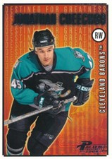 2003-04 Pacific AHL DESTINED GREATNESS #5 JONATHAN CHEECHOO - Cleveland Barons