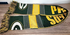 NFL Green Bay Packers Split Logo Reversible Scarf New  - Picture 1 of 7