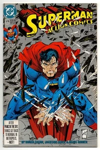 Action Comics Vol 1 No 676 Apr 1992 (VFN/NM) (9.0) DC Comics, Modern Age - Imagen 1 de 2