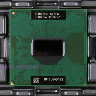 Intel Pentium M 725 SL7EG CPU Processor 400 MHz 1.6 GHz - Image 1 of 2