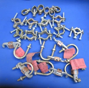 Ground Rod & Water Pipe Grounding clamps 1/2", 3/4, "1", Pipe & 4-10 rebar - Picture 1 of 3