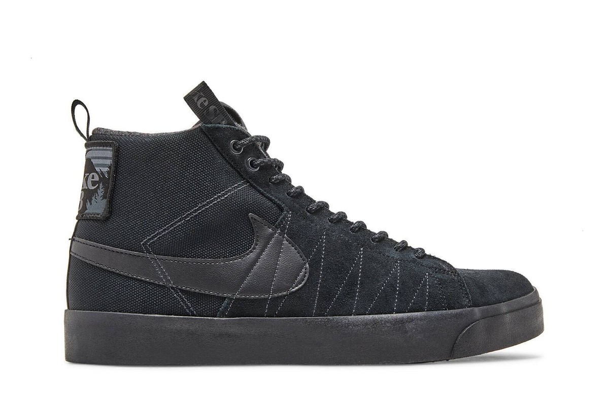 靴 Nike SB Blazer Mid Acclimate 27cm Nike Blazer Premium SB Mid Acclimate Pack - Triple Black for