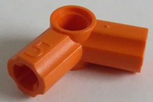 LEGO Technic - Achs / Pin Verbinder # 5 (2 Stück), orange # 32015 - Bild 1 von 1