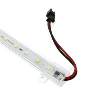Striscia Led rigida 1 metro 220V 12W SMD 2835 IP20 prolungabile Bianco freddo - Imagen 1 de 4