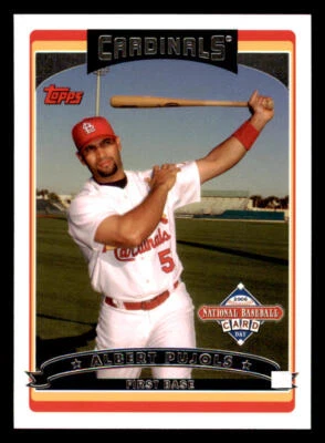 2006 Topps National Baseball Card Day #6 Albert Pujols - Image 1 of 2