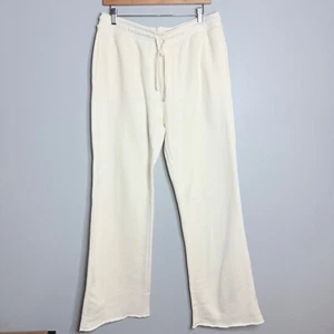 J.Crew Heritage Terry Wide-Leg Sweatpant Medium Cream - Bild 1 von 6