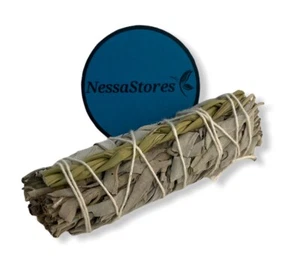 NESASTORES - Paquete de 4" Salvia Blanca + Incienso Mancha de Hierba Dulce #JC-185 (1 pieza) - Imagen 1 de 3