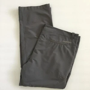 Mammut Men’s Pants SOFtech Lightweight Gray Zipper Pockets Size 42 Short - Picture 1 of 9