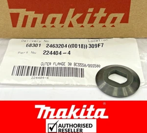 Genuine Makita Outer Flange for BCS550 BCS550F BSS500 BSS501 DCS552RJ - Picture 1 of 3