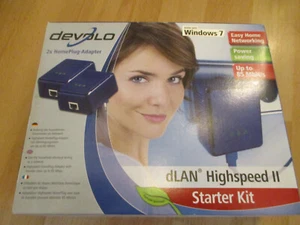 dLAN HIGHSPEED II DEVOLO 2x Home-PLUG Adapter "NEU" - Zdjęcie 1 z 4