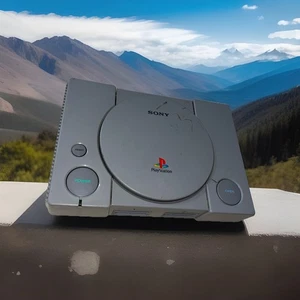 Playstation One  SCPH-5501 Console Only Powers On vintage Ps1 Retro Untested - Picture 1 of 24