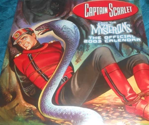 Captain Scarlet and the Mysterons 2003 *SEALED* Official Calendar Gerry Anderson - Picture 1 of 2