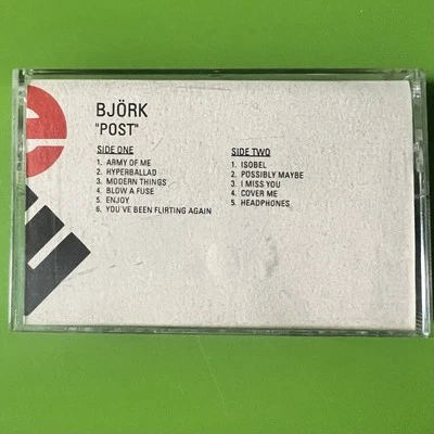 Björk ‎– Post Cassette Tape Promo Rare Elektra 1995 Electronic Trip Hop Pop 90s Foto 1 de 4