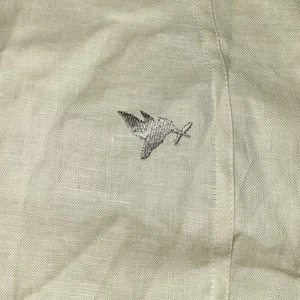 Martin Pescador Hand Crafted 100% Linen Shirts – French Collar LS Beige 2XL NWOT - Picture 1 of 14