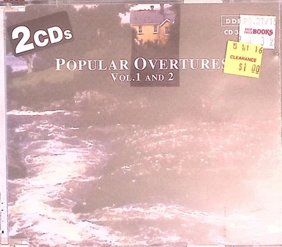 SOUTH GERMAN PHILH ORCH  BY ALFRED SCHOLTZ POPULAR OVERTURES VOL. 1 & 2 CD 8048 - Image 1 of 4