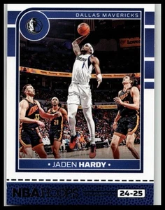 2024-25 Hoops #160 Jaden Hardy - Picture 1 of 2